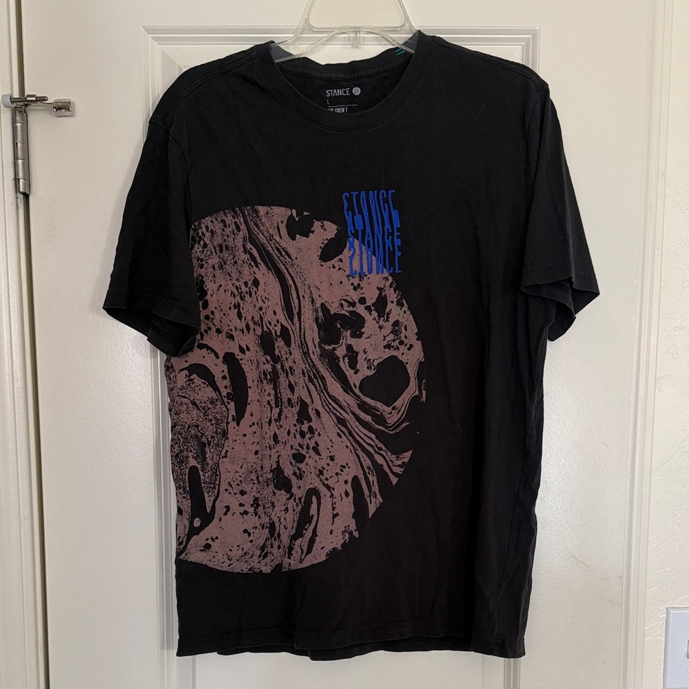 Stance Black and Blue Graphic Tee